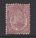 [Crown over Monogram & Canoe in Palm Tree Frame, type O1]