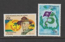 [The 75th Anniversary of the Boy Scout Movement, type CH]