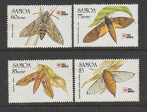 [International Stamp Exhibition "PHILANIPPON '91" - Tokyo, Japan - Hawk Moths, type XT]
