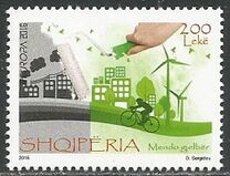 [EUROPA Stamp - Think Green, type DFR]