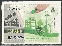 [EUROPA Stamp - Think Green, Tipe GME]