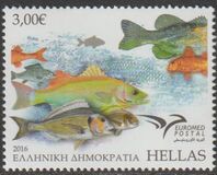 [EUROMED Issue - Fishes in the Mediterranean Sea, වර්ගය CMN]