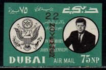 [Airmail - The First Anniversary of the Death of John F. Kennedy, type BX]
