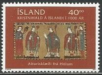 [The 1000th Anniversary of Christianity in Iceland, type ZQ]