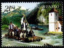 [Raftmen on the Dunajec River, type OU]