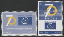 [The 70th Anniversary of the Council of Europe, type DQV]