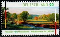 [UNESCO World Heritage - Muskauer Park - Joint Issue with Poland, tip CVV]