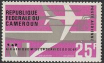 [Airmail - Inauguration of DC-8 Air Service, type GB]