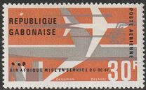 [Airmail - Inauguration of Douglas DC-8F Air Services, type DU]
