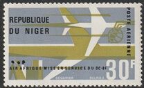 [Airmail - Inauguration of DC-8F Air Services, type DR]