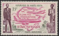 [Airmail - Establishment of the Airline "Air Afrique", type AE]