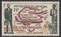 [Airmail - "Air Afrique" Airline, type CN]