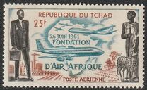 [Airmail - "Air Afrique" Airline, type AH]