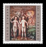 [Millstätter Lenten Cloth - Adam and Eve, type DUW]