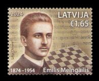 [Personalities - Emilis Melngailis, 1874-1954, प्रकार AKX]