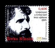 [Art through the Centuries in Montenegro - Zivko Nikolic, 1941-2001, loại NX]