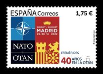 [The 40th Anniversary of NATO - The North Atlantic Treaty Organization, type HJN]