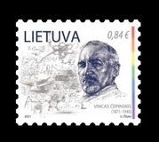 [The 150th Anniversary of the Birth of Vincas Čepinskis, 1871-1940, type AMK]