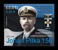 [The 150th Anniversary of the Birth of Johan Pitka, 1872-1944, type BEV]
