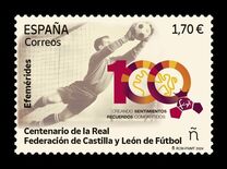 [The 100th Anniversary of the Royal Football Federation of Castille and Leon, type HRC]
