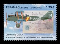 [The 100th Anniversary CETA - The Spanish Air Traffic Company, type HJR]