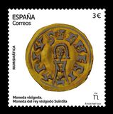 [Currency of the Vsigoth King Suintila, type HRJ]