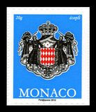 [Coat of Arms -  "Phil@poste 2012" Imprint, type CTZ4]