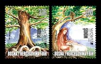 [EUROPA Stamps - Stories and Myths - Slavic Divinities Perun and Mokoš, 类型 VG]