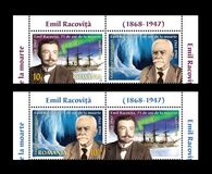 [The 75th Anniversary of the Death of Emil Racovita, 1868-1947, type LRN]