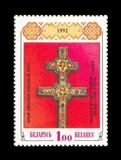 [The 1000th Anniversary of the Orthodox Church in Belarus - No. 1 Overprinted Vertically, tip F]
