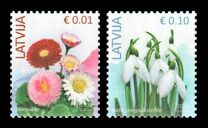 [Definitives - Flowers - "2023" Imprint, نوع YT7]