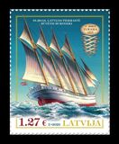 [History of Navigation - Four-Mast Motor-Sailing Ship "Eurasia", Tipe AGN]