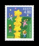 [EUROPA Stamps - Tower of 6 Stars, type HU]