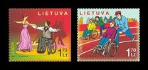 [EUROPA Stamps - Integration through the Eyes of Young People - Amusements and Sports of the Disabled, type UF]