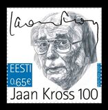 [The 100th Anniversary of the Birth of Jaan Kross, 1920-2007, type BCU]