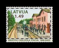 [Latvian Railway History - Krustpils Railway Station, Tip ACH]