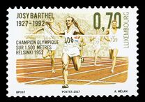 [The 25th Anniversary of the Death of Joseph "Josy" Barthel, 1927-1992, type BVE]