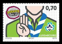 [The 100th Anniversary of the Lëtzebuerger Guiden a Scouten Youth Movement, type BXZ]
