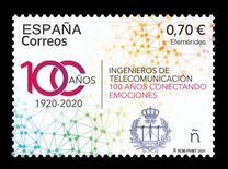 [The 100th Anniversary of Telecommunications Engineer Degree in Spain, type HFT]
