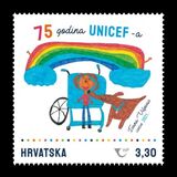 [The 75th Anniversary of UNICEF, type BBW]