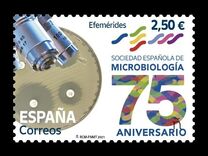 [The 75th Anniversary of the Spanish Society of Microbiology, type HHP]