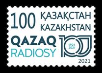 [The 100th Anniversary of Radio Broadcasting in Kazakhstan, type APN]