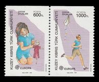 [EUROPA Stamps - Children's Games, tipo IO]