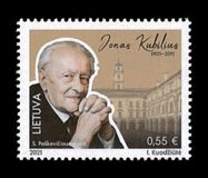 [The 100th Anniversary of the Birth of Jonas Kubilius, 1921-2010, type AMP]