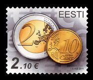 [Accession to the Euro - Self Adhesive Stamp, Tip UJ]