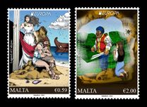 [EUROPA Stamps - Stories and Myths, Tip DWK]
