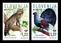 [EUROPA Stamps - Endangered National Wildlife, ประเภท AVF]