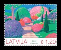 [The 100th Anniversary of the University of Latvia Botanical Garden, Tüüp AIX]