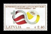 [The 100th Anniversary of Concordat with the Vatican, type AJE]