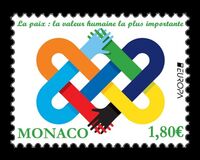 [EUROPA Stamp - Peace - The Highest Value of Humanity, tegund EJB]